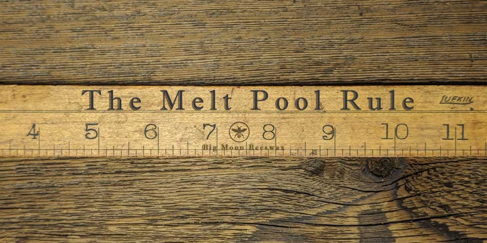 The Melt Pool Rule by Big Moon Beeswax
