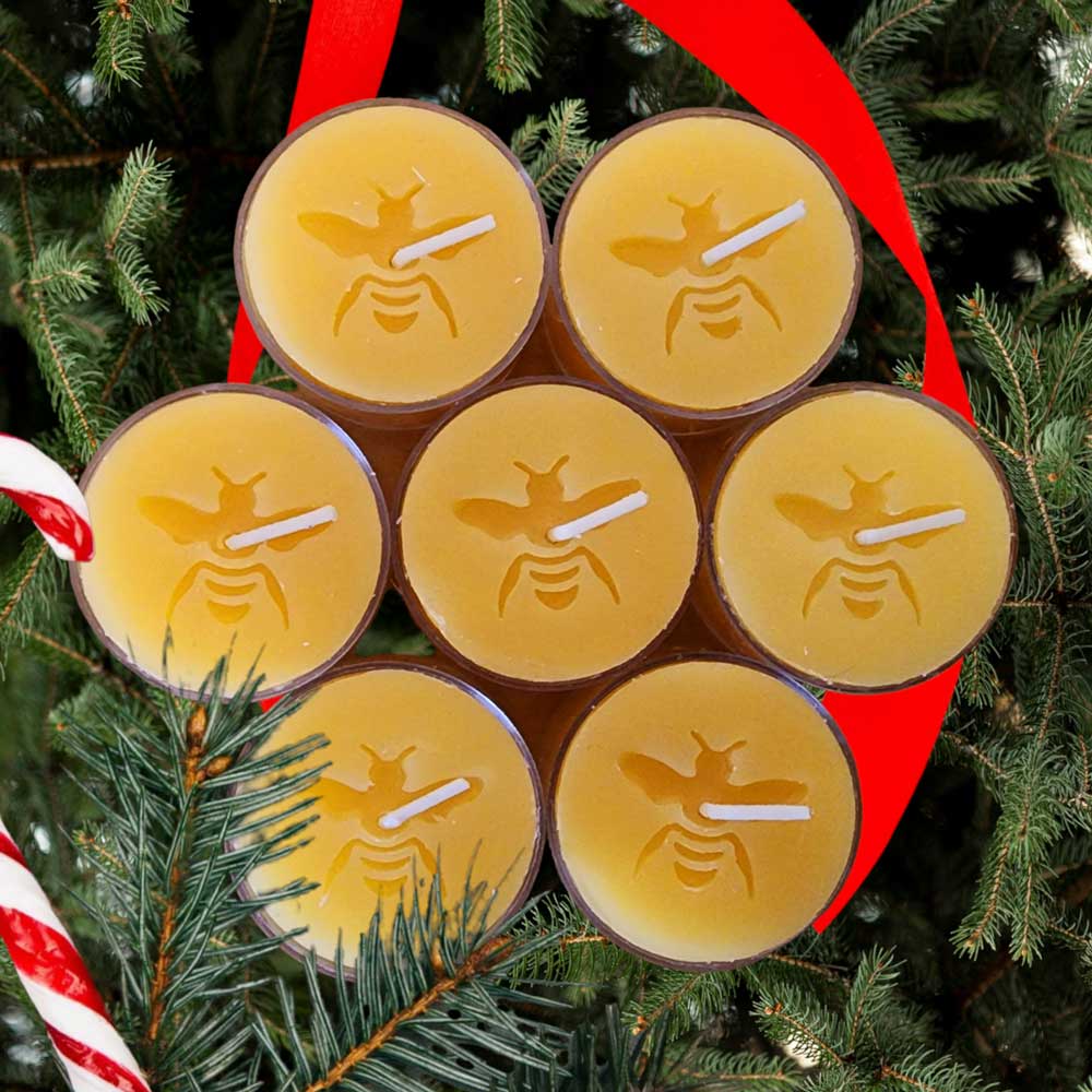 Beeswax Tealights for Beeswax Lovers