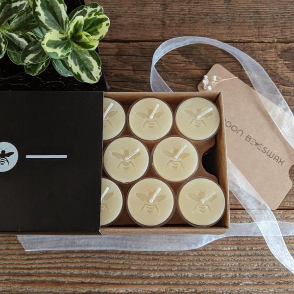 Pack of 50 pure beeswax tealight  candles